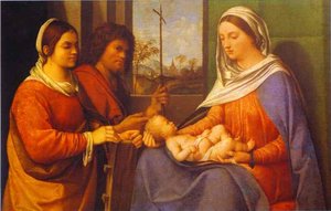 Conversación Sagrada — Giorgione
