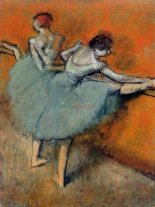 Οι Χορεύτριες Στο Μπαρέ 1 — Hilaire-germain-edgar Degas