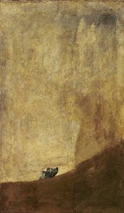 The Dog - - — Francisco José De Goya Y Lucientes