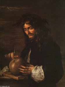 Self-portrait — Salvator Rosa