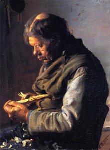 Lars Gaihede Whittling A Stock — Anna Ancherová