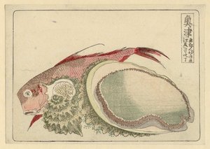 Okitsu — Hokusai