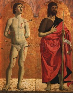 San Sebastiano E San Giovanni Battista — Piero Della Francesca