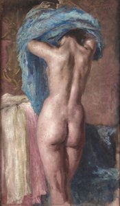 Female Nude From Back — Mariano Fortuny Y Madrazo