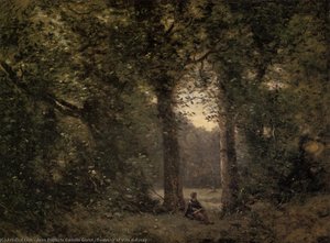 Souvenir De Ville D'avray — Jean-baptiste-camille Corot