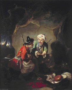 Tartar Robbers Dividing Spoil — Sir William Allan