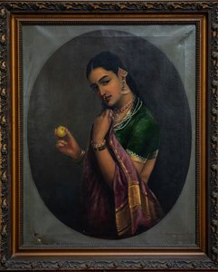 The Coquette — Raja Ravi Varma