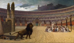 Last Prayers Of The Christian Martyrs — Jean-léon Gérôme