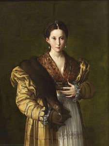 Portrait Of A Young Woman Called ‘antea’ — Parmigianino