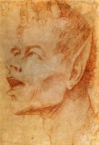 Head Of A Satyr 1 — Jusepe De Ribera