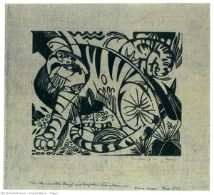 Tiger — Franz Marc