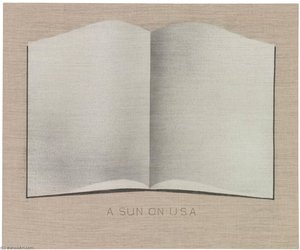 A Sun On Usa — Edward Joseph Ruscha Iv