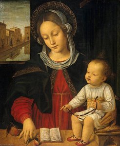 Madonna And Child — Ambrogio Da Fossano (ambrogio Bergognone)