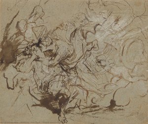 Diane Et Endymion — Sir Anthony Van Dyck