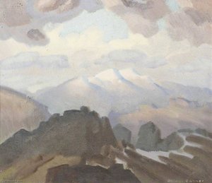 Blencathra From Scafell — Delmar Harmood Banner