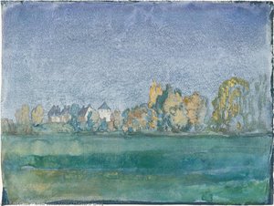 Chateau In Spring — Arthur B. Davies