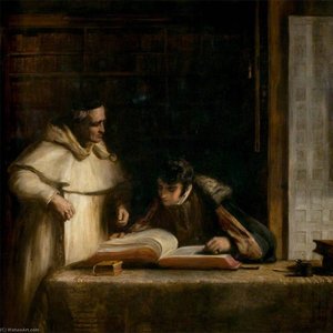 Washington Irving In The Archives Of Seville — Sir David Wilkie