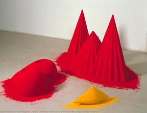 As If To Celebrate, I Discovered A Mountain Blooming With Red Flowers — Anish Kapoor
