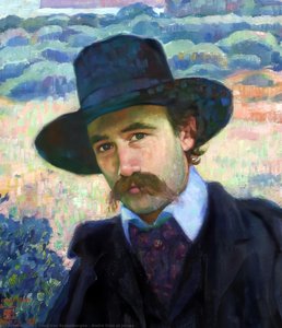 Andre Gide At Jersey — Theo Van Rysselberghe