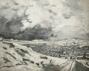 Accrington From The Coppice — John Virtue