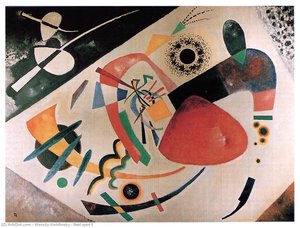 Rød Plet Ii — Wassily Wassilyevich Kandinsky