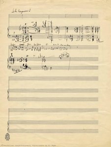 Pierrot Lunaire, Op. 21 - Night — Arnold Schoenberg