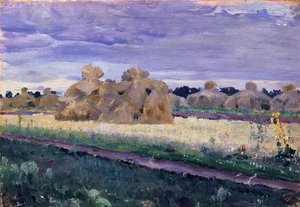 Haystacks — Mikhail Nesterov