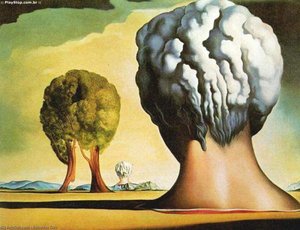 Tri Sfinkse Bikini, 1947 — Salvador Dalí