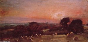 En Åker Vid East Bergholt — John Constable