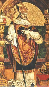 Portrait Of Bishop Piotr Tomicki — Stanislaw Samostrzelnik