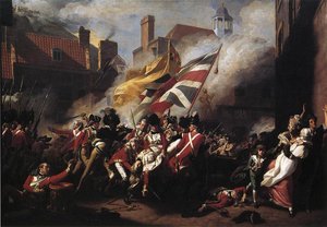 The Death Of Major Pierson — John Singleton Copley