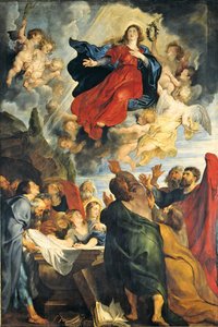 L'assunzione Della Vergine Maria — Bottega Di Peter Paul Rubens