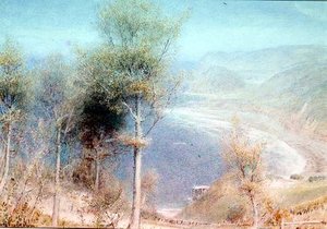 Woody Bay, North Devon — Albert Goodwin