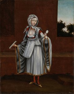 Woman From The Island Of Kithnos (thermia), Jean Baptiste Vanmour (workshop Of), 1700 - 1737 — Jean Baptiste Vanmour