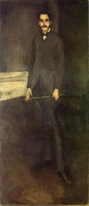 Portrait De George W. Vanderbilt — James Abbott Mcneill Whistler