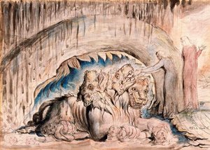 Cerbero (seconda Versione) — William Blake