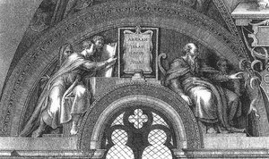 Abraham - Isaac - Jacob - Giuda — Michelangelo Buonarroti