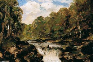 The Strid, Bolton Abbey — William Etty
