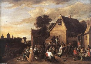 El Kermès Flamenco — David Teniers El Joven