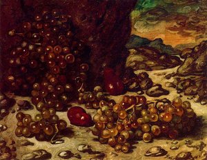 Still Life With Rocky Landscape — Giorgio De Chirico