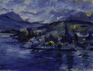 Lake Lucerne In The Afternoon — Lovis Corinth