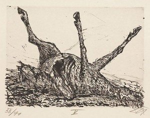 Corpse Of A Horse — Otto Dix