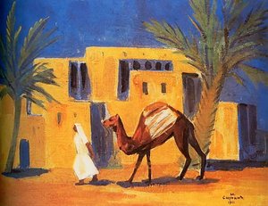 Bedouin With A Camel — Martiros Sarian