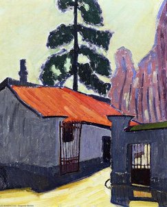 Entrance To The Corbeau Mill