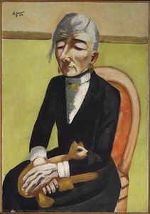 The Old Actress — Max Beckmann