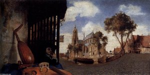 View Of The City Of Delft — Carel Fabritius
