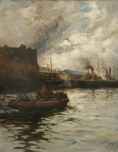 Port Scene — Joseph Milne