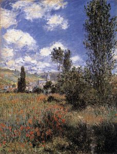 Cesta V Ile Saint-martin, Vetheuil (také Známá Jako T) — Claude Monet