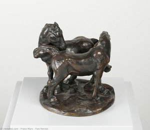 Two Horses — Franz Marc