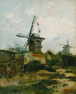 Mulini A Vento Su Montmartre — Vincent Willem Van Gogh